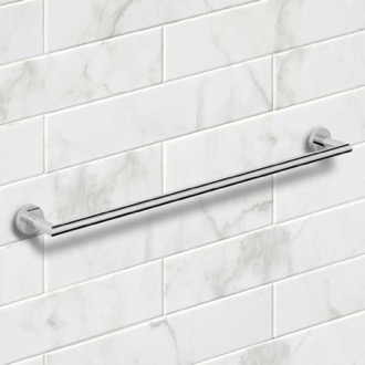 Towel Bar 25 Inch Polished Chrome Towel Bar Nameeks NNBL0035